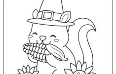 Thanksgiving Coloring Pages (Free Printables) with regard to Cute Thanksgiving Coloring Sheets