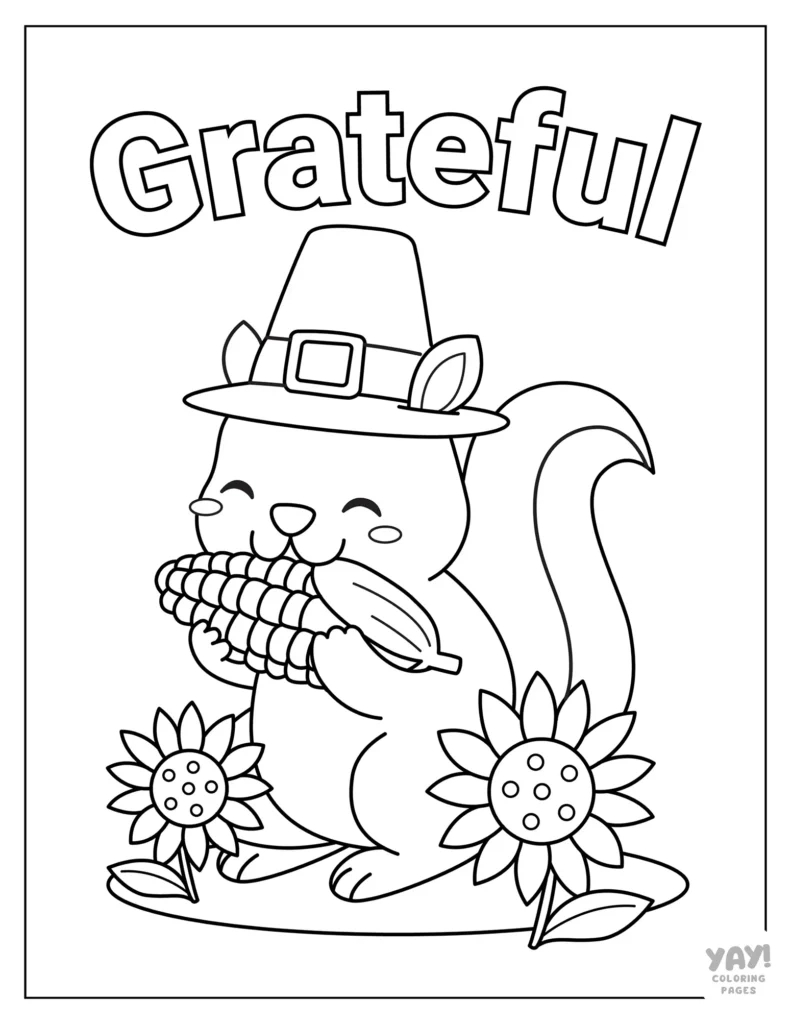 Thanksgiving Coloring Pages (Free Printables) with regard to Cute Thanksgiving Coloring Sheets