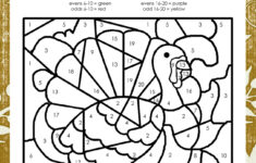 Thanksgiving Colornumber (Odd/Evens Sort) | Squarehead Teachers inside Thanksgiving Coloring Sheet For Firsrt Gradt