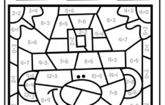 Thanksgiving Colornumber - Superstar Worksheets in Thanksgiving Math Coloring 1st Grade Sheets