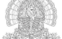 Thanksgiving Turkey - Thanksgiving Coloring Pages For Adults in Adult Thanksgiving Coloring Sheet