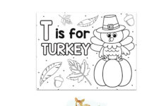 Turkey Coloring Page - Thanksgiving Printable - Thanksgiving for Daycare Thanksgiving Coloring Sheet